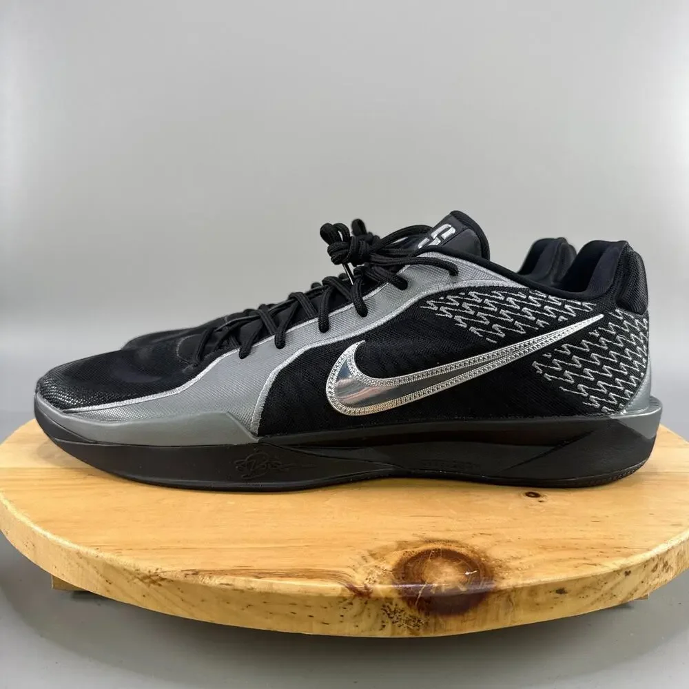 W19.5 / Mens 18 - Nike Sabrina‎ 2 'Mirrored Black' Basketball Shoes Sneakers NEW